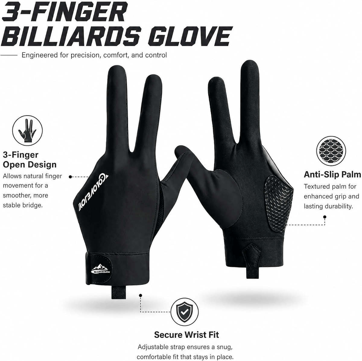 Billiards Glove - XG76(single)
