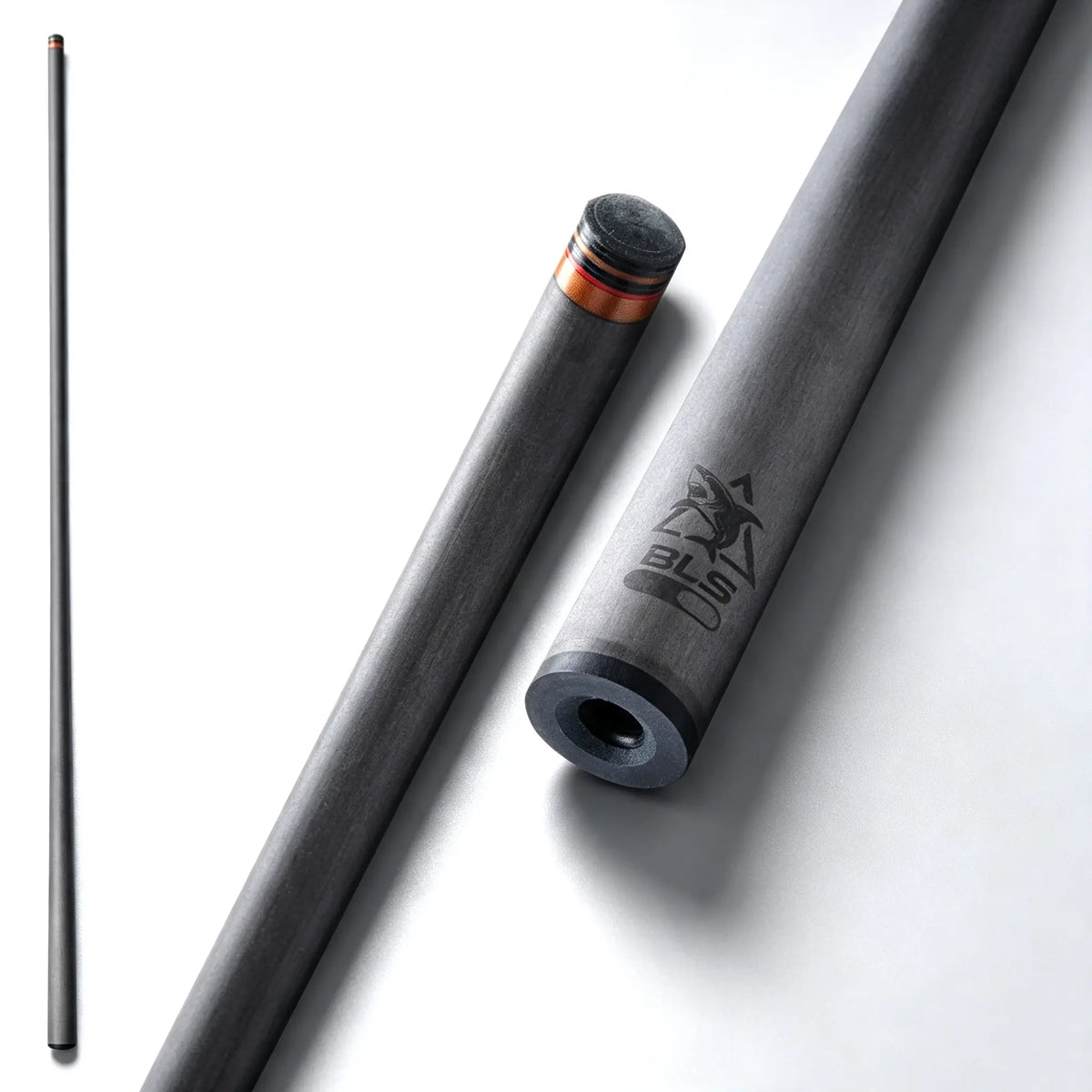 BlkCueShark - 29" Carbon Pool Cue Shaft (Single)