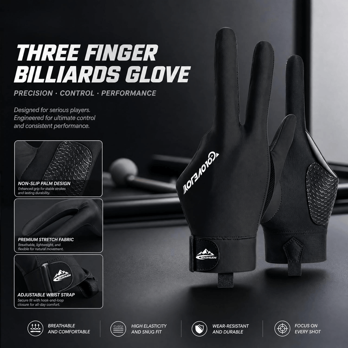 Billiards Glove - XG76(single)