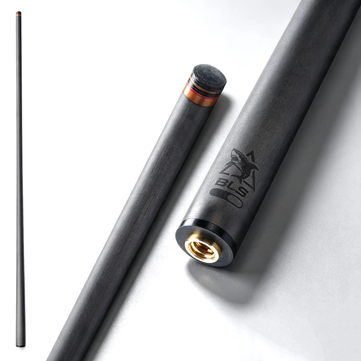 BlkCueShark - 29" Carbon Pool Cue Shaft (Single)