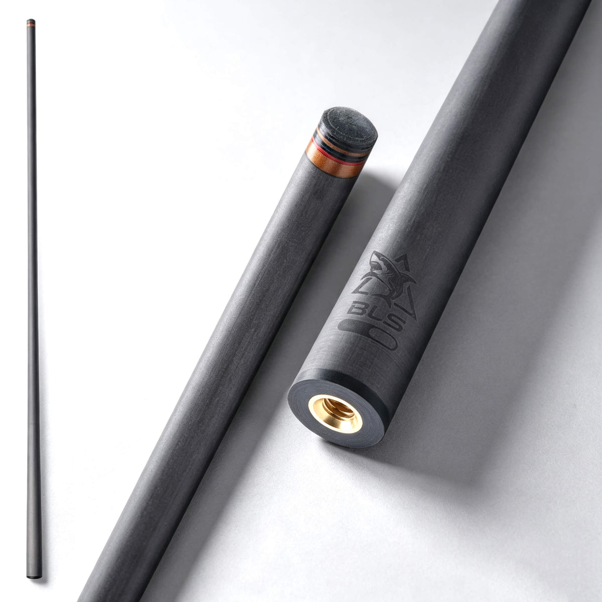 BlkCueShark - 29" Carbon Pool Cue Shaft (Single)