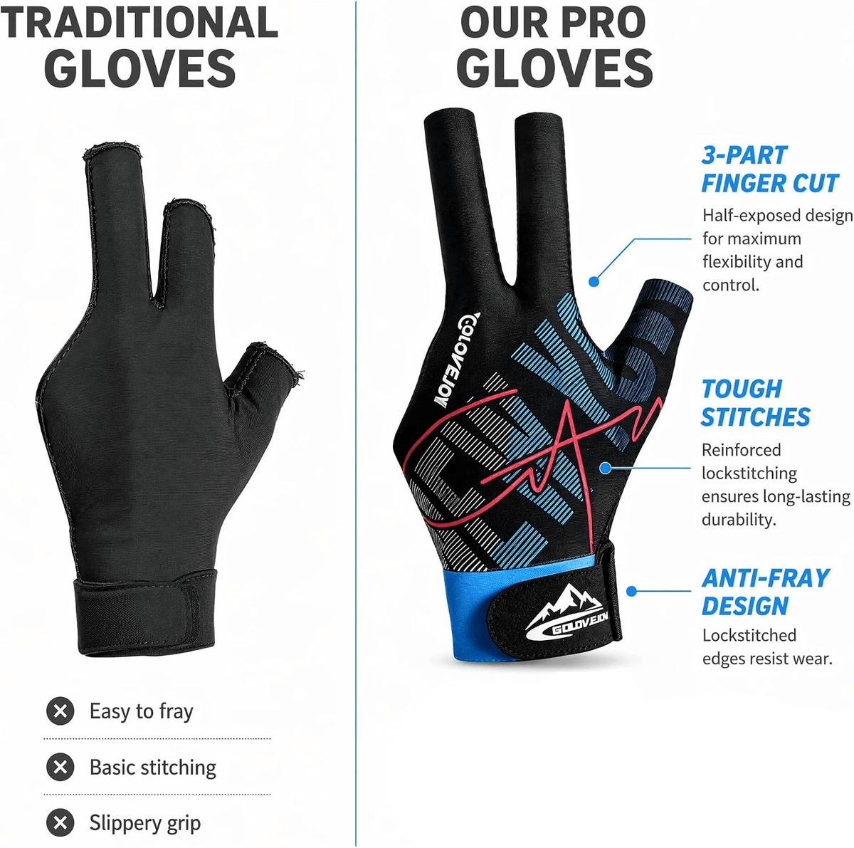 Billiards Glove - XG77(single)