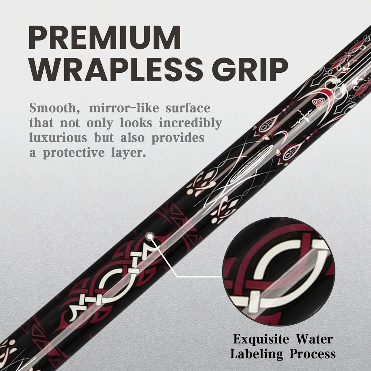 BlkCueShark - Carbon Fiber Pool Cue - CL02