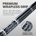 BlkCueShark - Carbon Fiber Pool Cue - U8