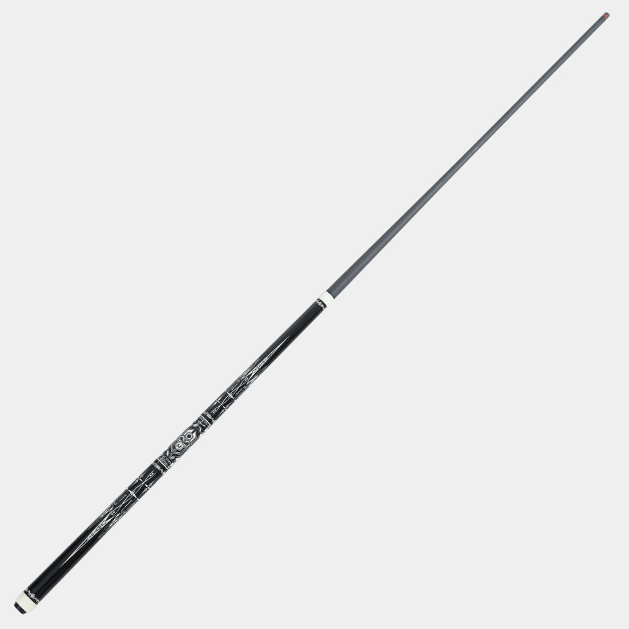 BlkCueShark - Carbon Fiber Pool Cue - JXGM (11.8mm)