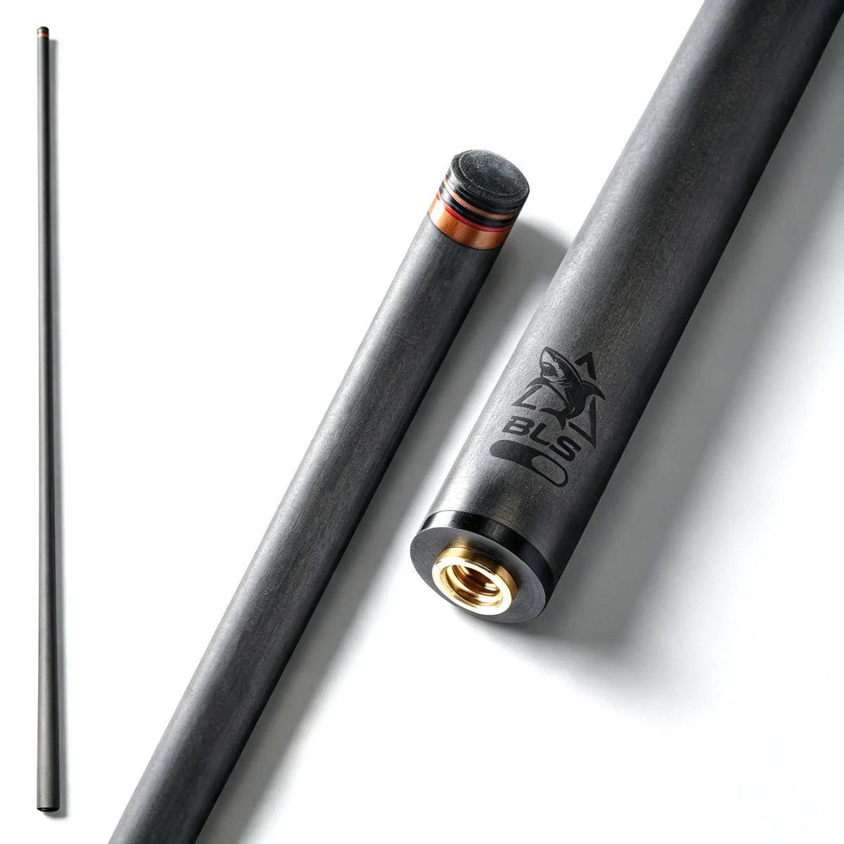 BlkCueShark - 29" Carbon Pool Cue Shaft (Single)