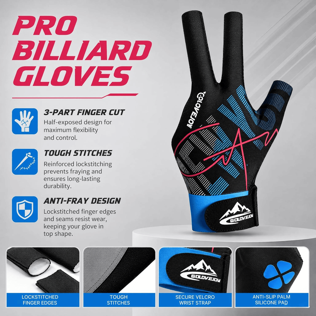 Billiards Glove - XG77(single)