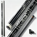 BlkCueShark - Carbon Fiber Pool Cue - JXGM (11.8mm)