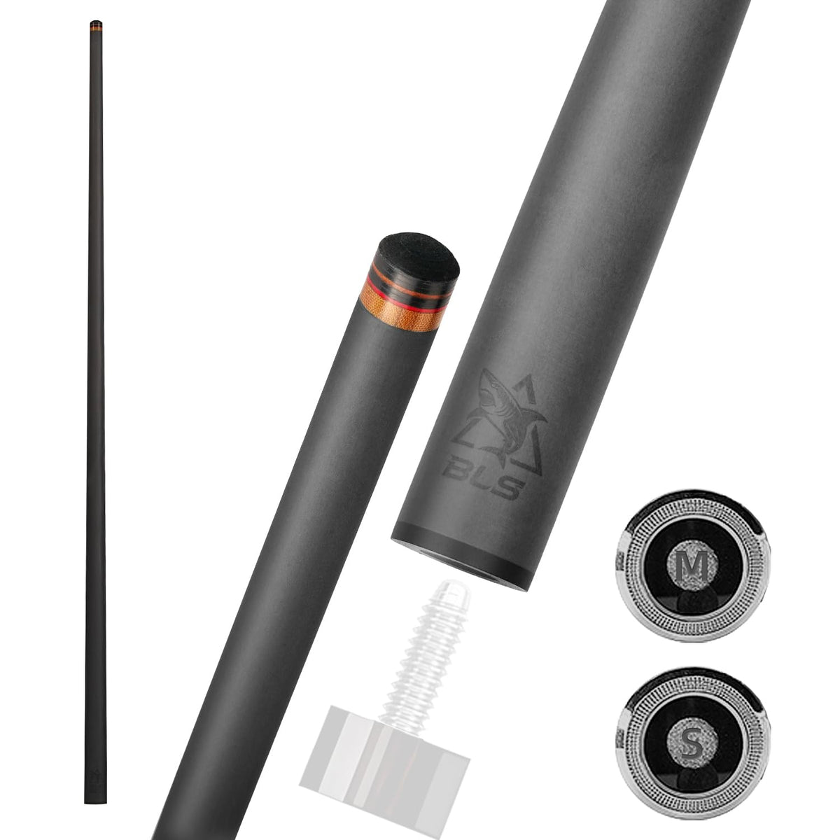5/16-18 Carbon Pool Cue Single Shaft