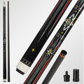 BlkCueShark - Carbon Fiber Pool Cue - F2