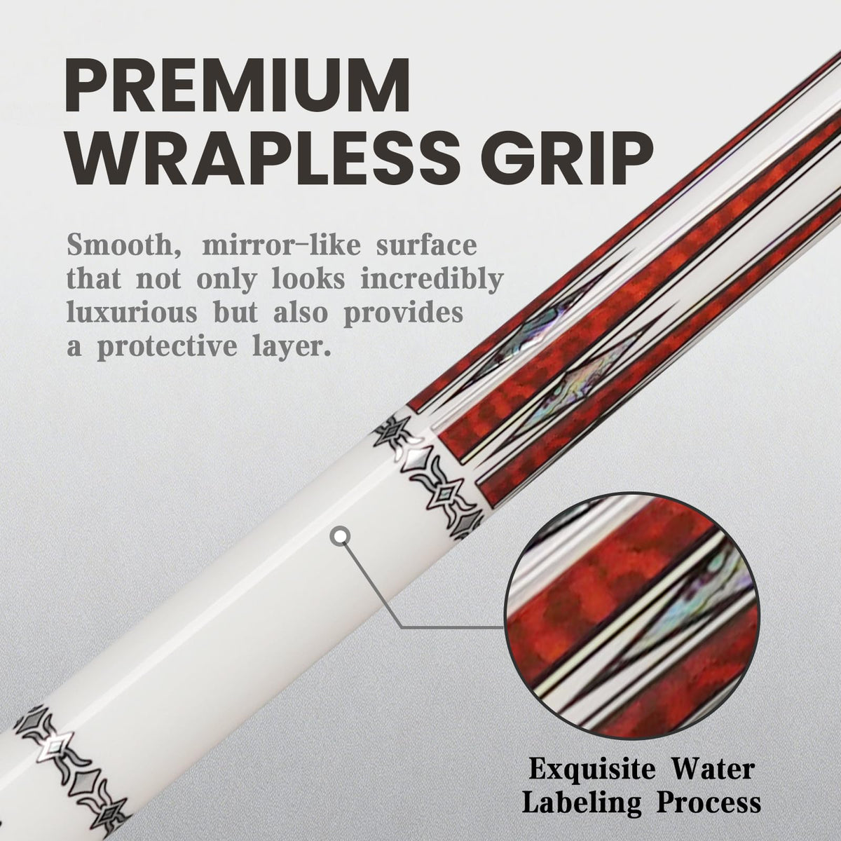 BlkCueShark - Carbon Fiber Pool Cue - U2