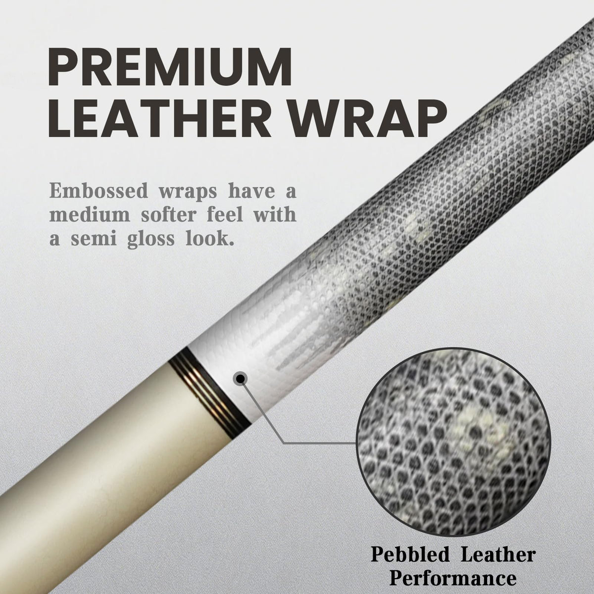 Carbon Fiber Pool Cue - Golden Cracks on Background