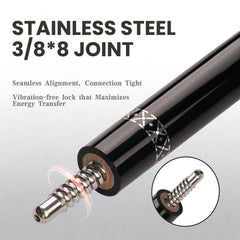 BLS - Carbon Fiber Pool Cue - F8